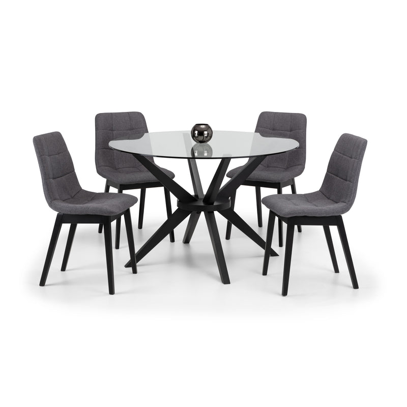 Hayden Panelled Dining Chairs (Set of 4)