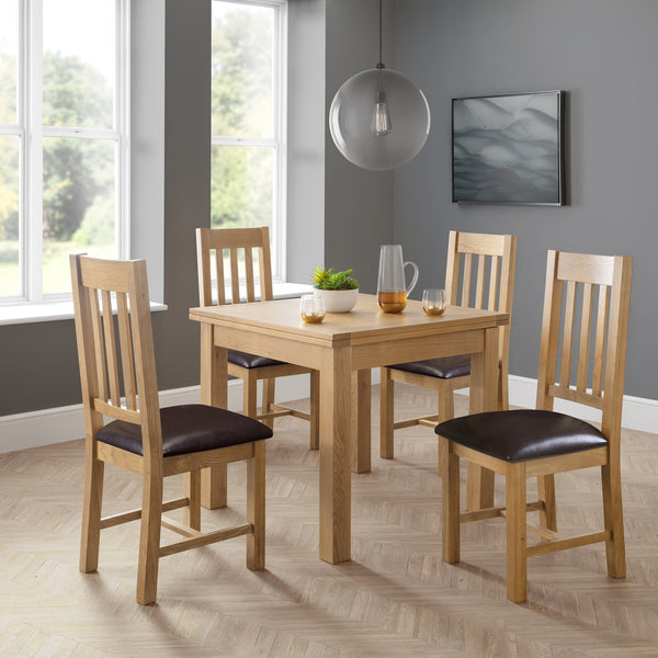 Padstow Tall Bookcase - Black | Julian Bowen Limited