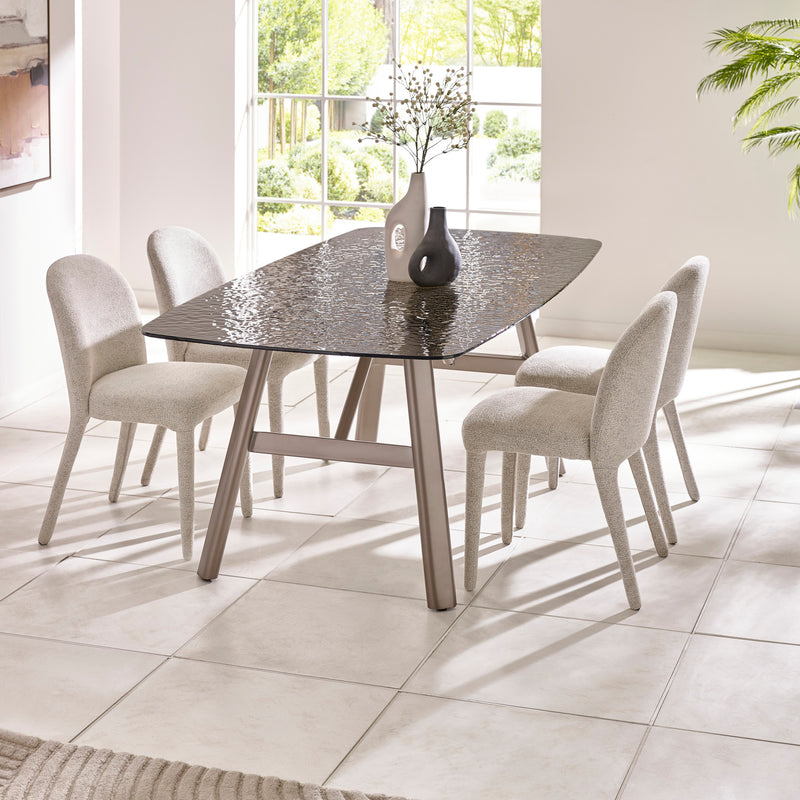 Set of 2 Callisto Swivel Dining Chairs