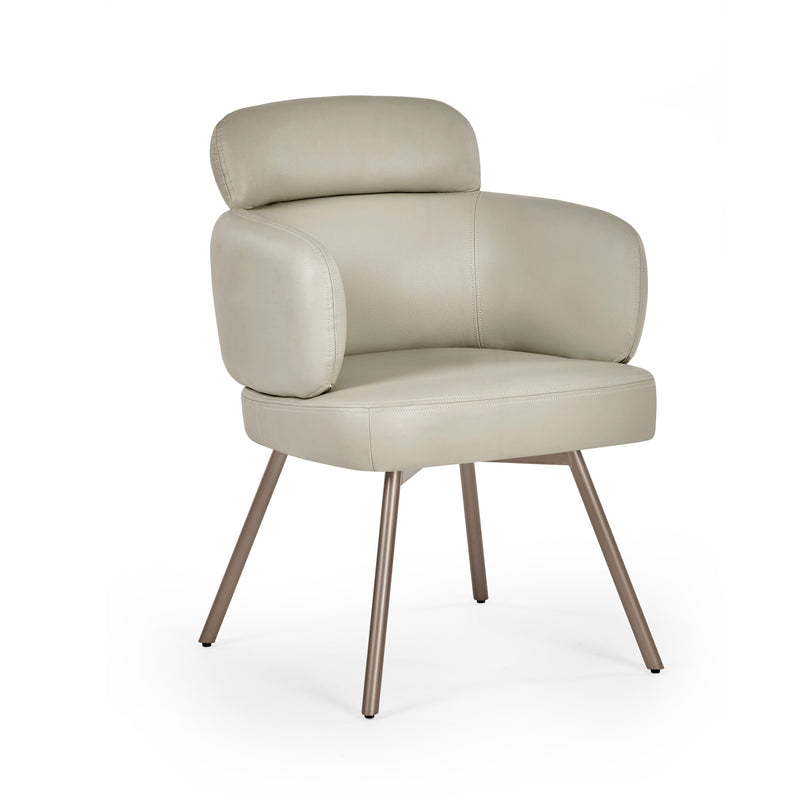 Set of 2 Callisto Swivel Dining Chairs