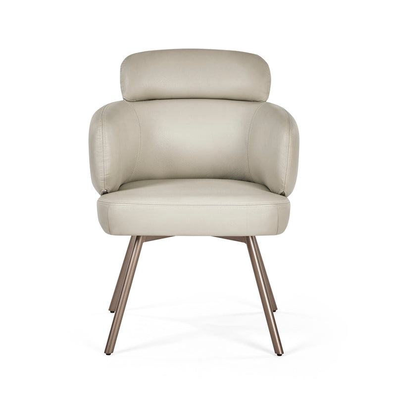 Set of 2 Callisto Swivel Dining Chairs