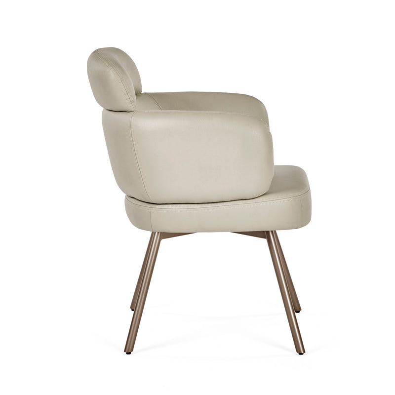 Set of 2 Callisto Swivel Dining Chairs