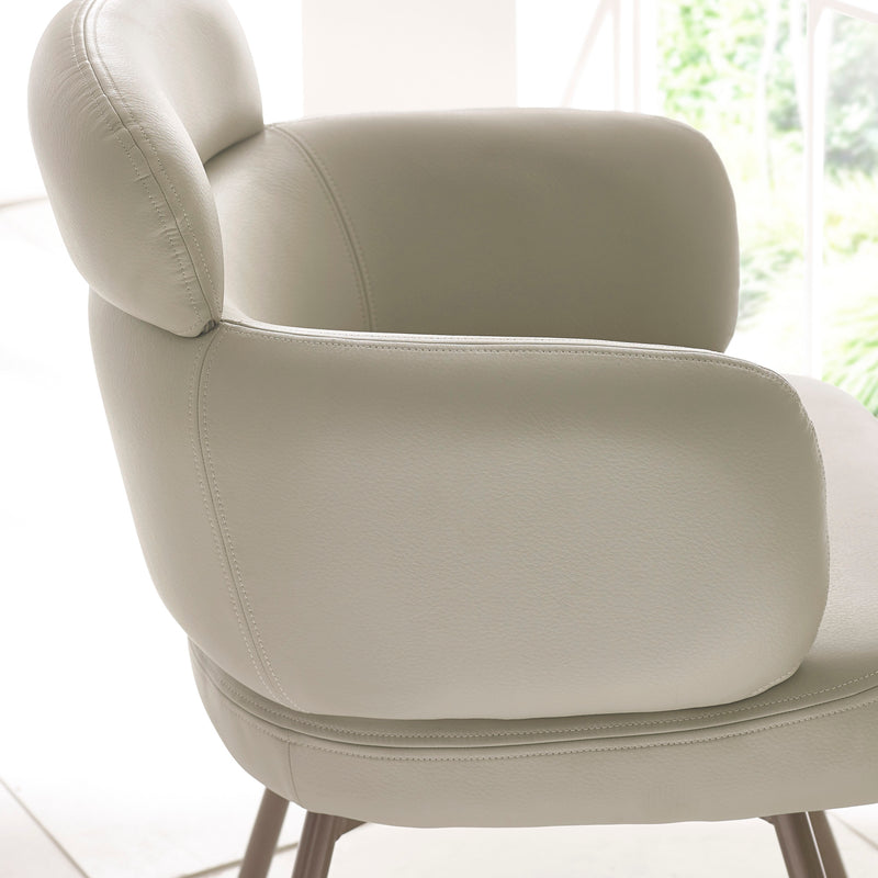 Set of 2 Callisto Swivel Dining Chairs