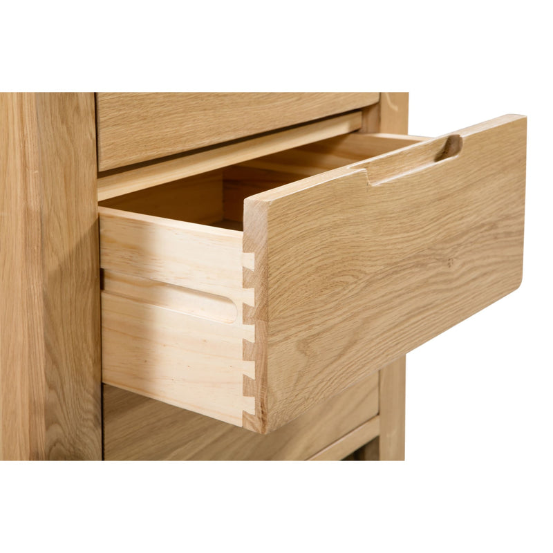 Curve 3 Drawer Bedside