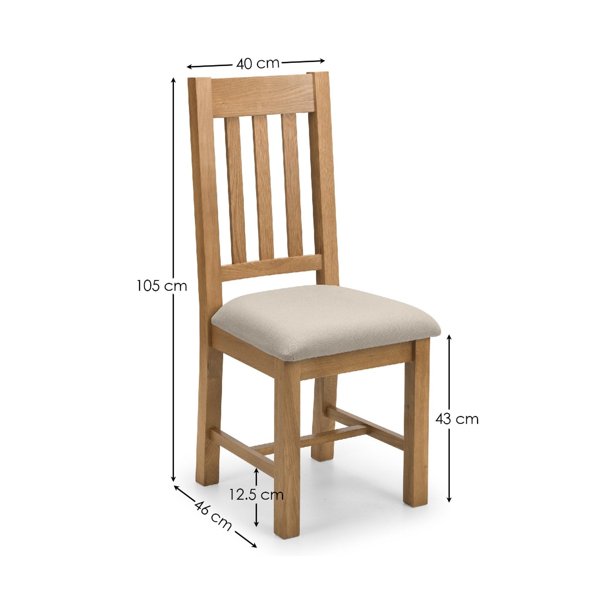 Hereford Dining Chair (Set of 2) – Julian Bowen