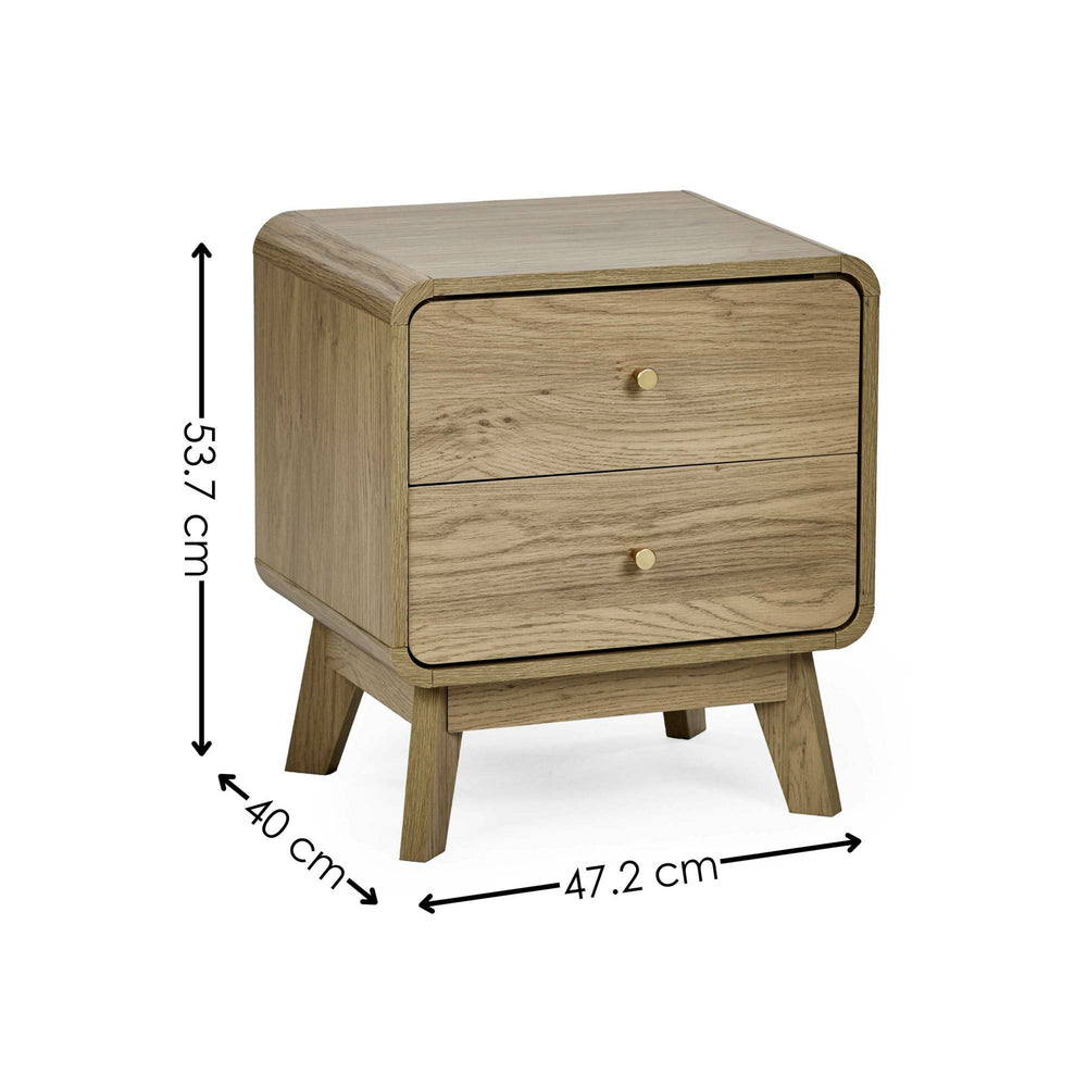 
                      
                        Ingrid 2 Drawer Bedside
                      
                    