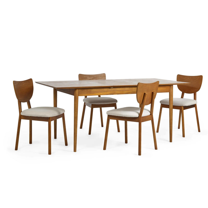 Lowry Extending Dining Table With 2 Drawers – Julian Bowen
