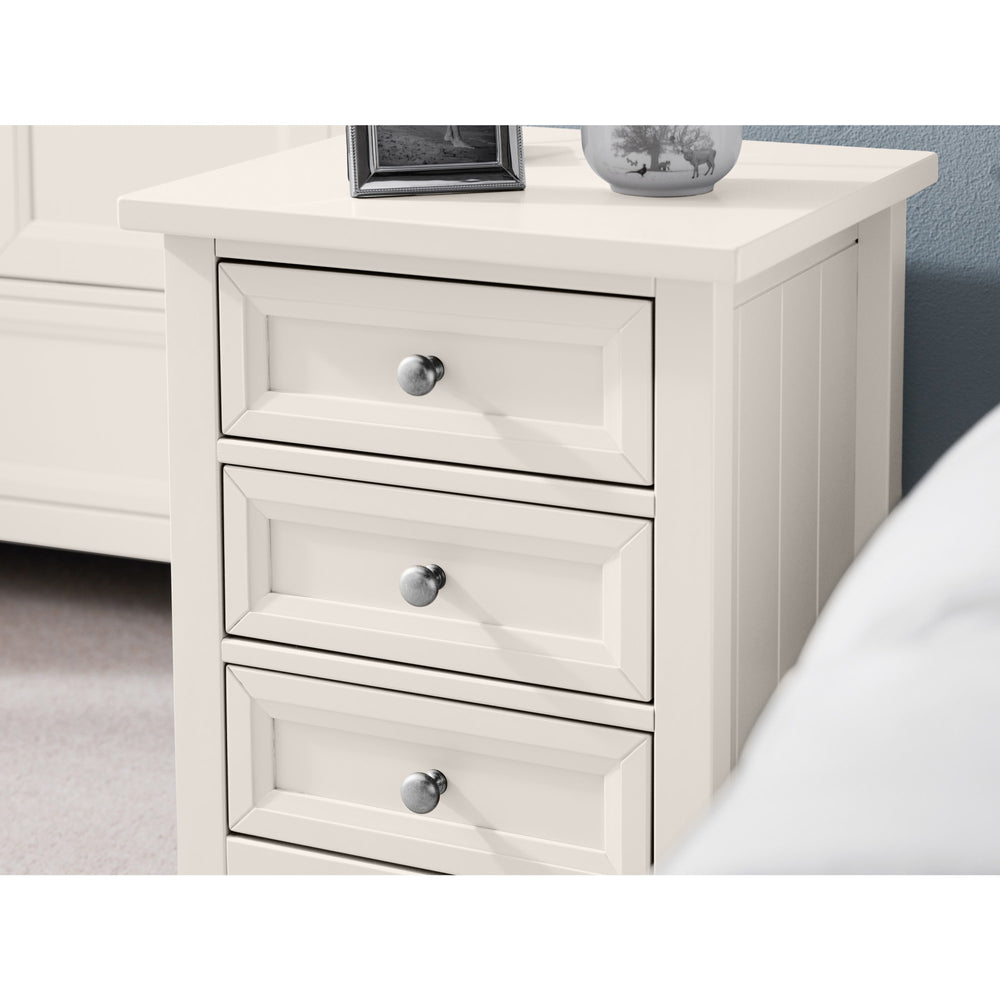 
                      
                        Maine 3 Drawer Bedside
                      
                    