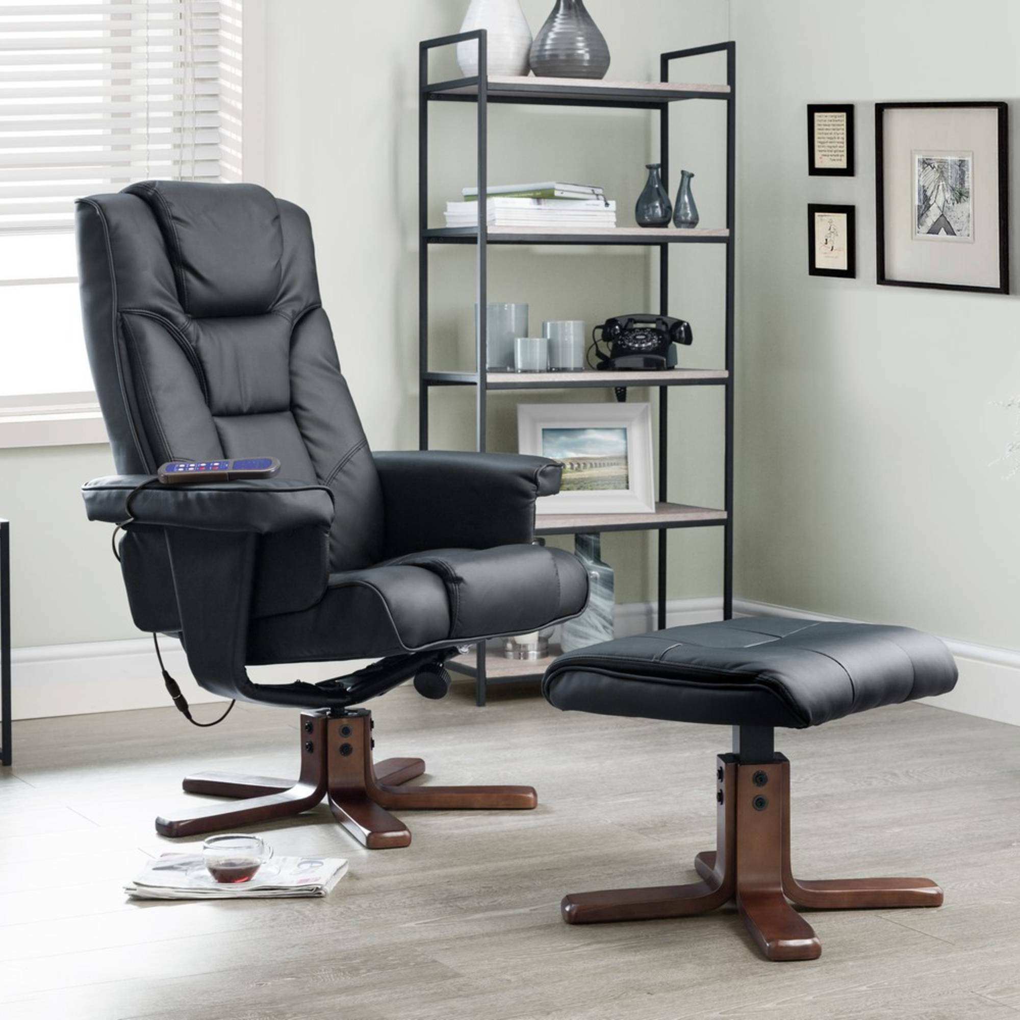Malmo Massage Recliner And Stool