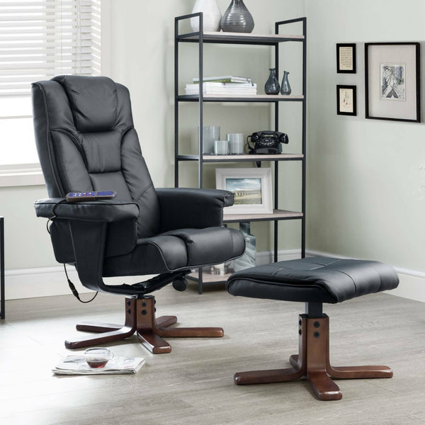 Malmo Massage Recliner And Stool