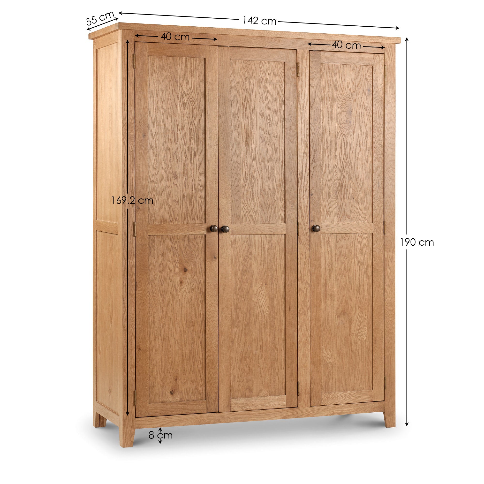 Marlborough 3 Door Wardrobe