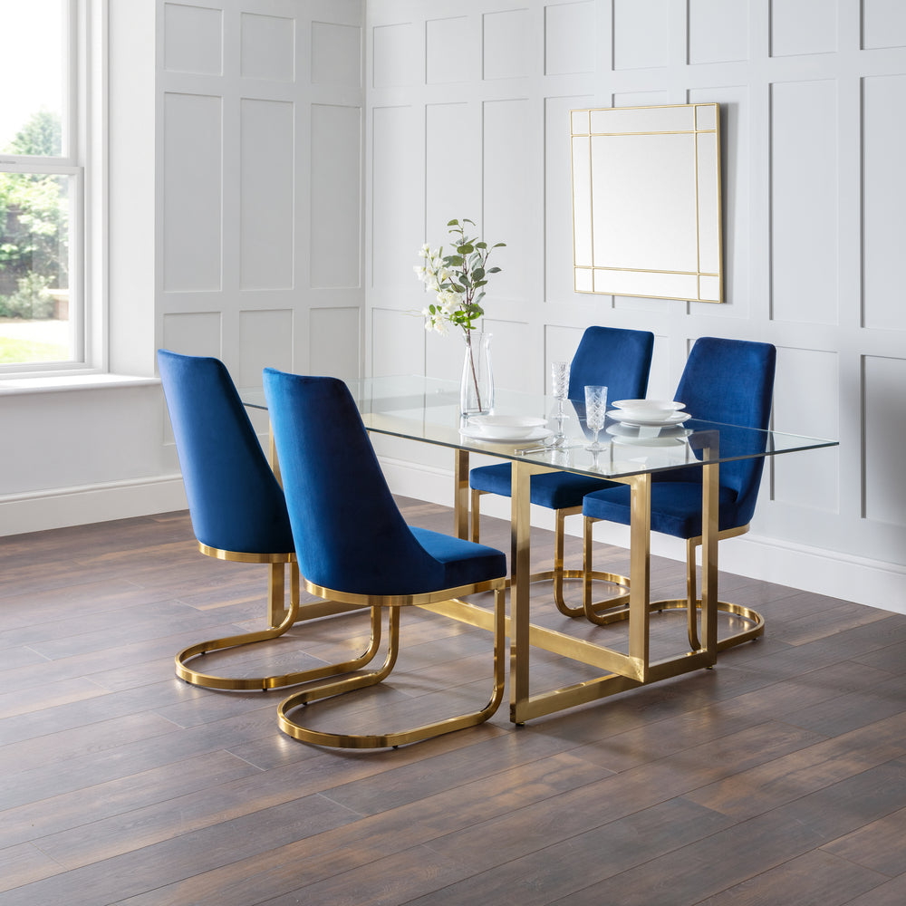 Vittoria Cantilever Dining Chairs (Set of 2)