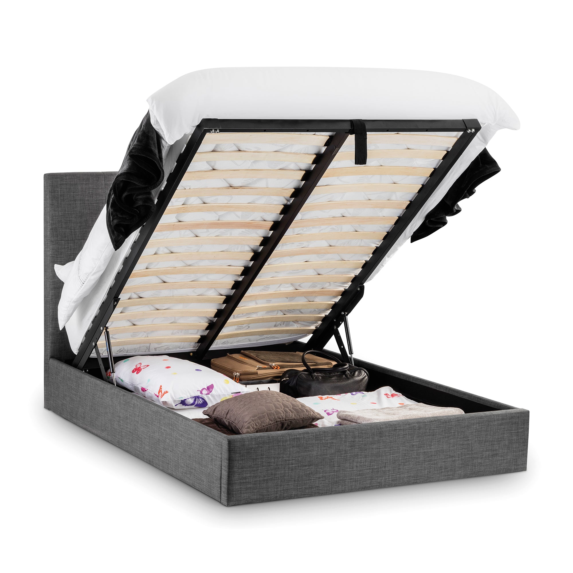Sorrento Ottoman Lift-Up Storage Bed
