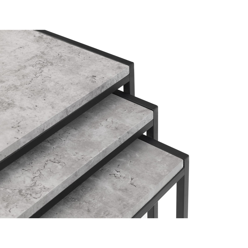 Staten Concrete Nest Of 3 Tables