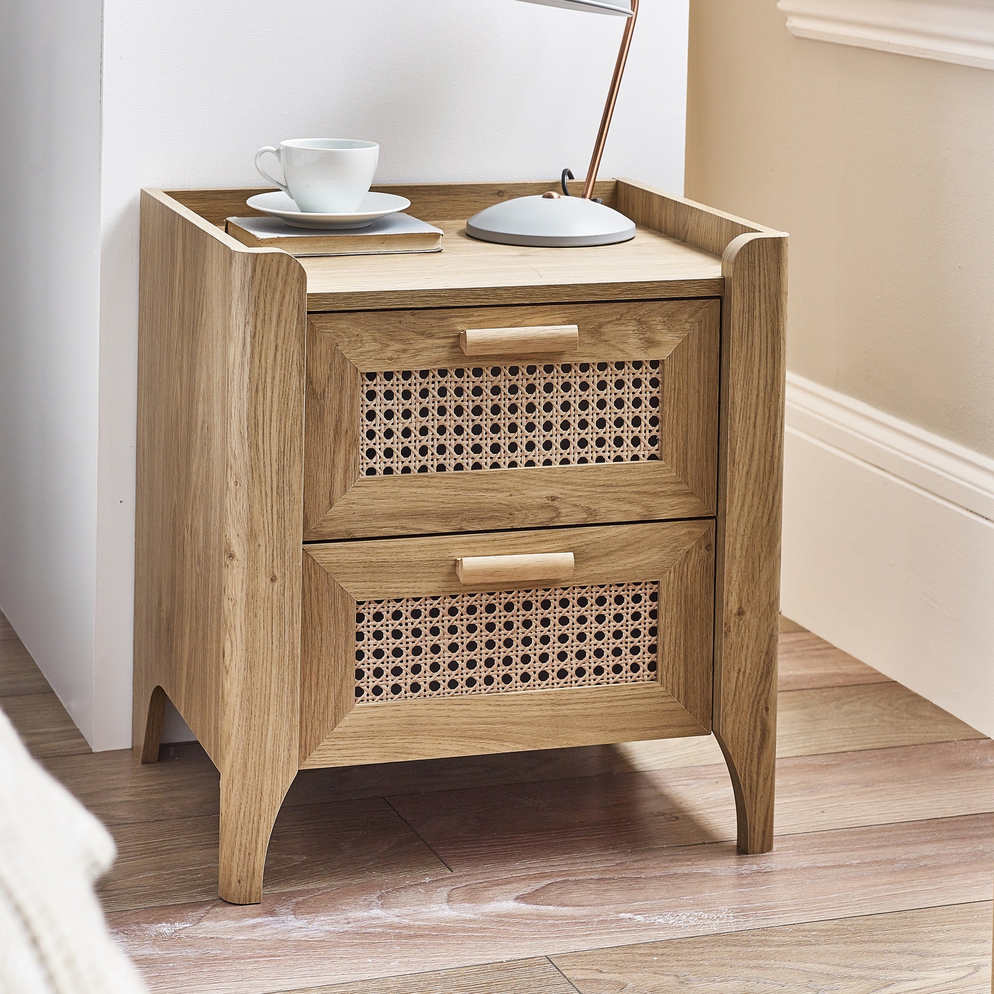 Sydney 2 Drawer Bedside