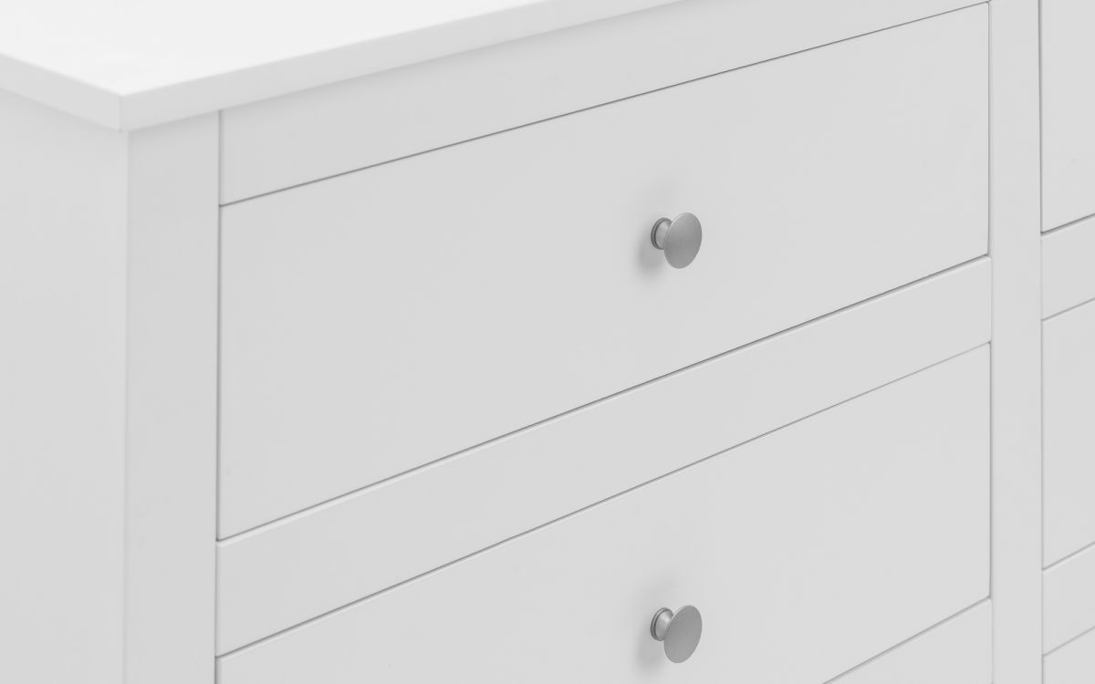 Radley 6 Drawer Chest - White | Julian Bowen Limited