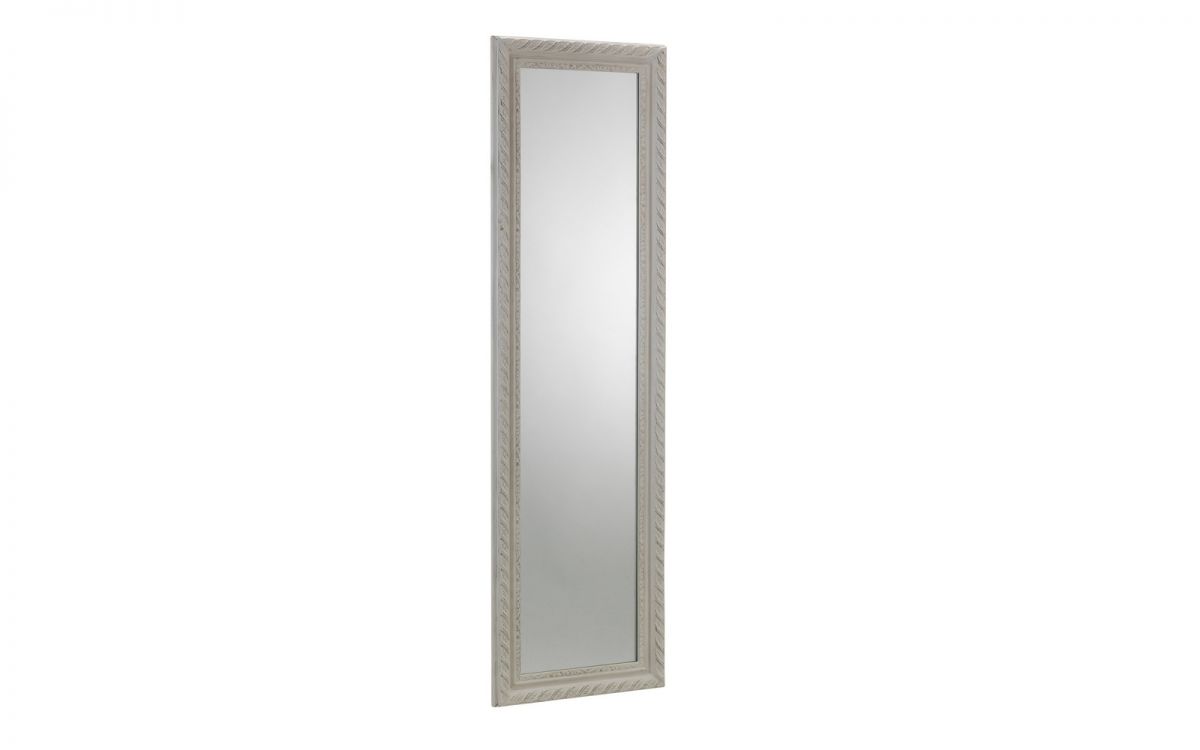 Allegro White Dress Mirror | Julian Bowen Limited