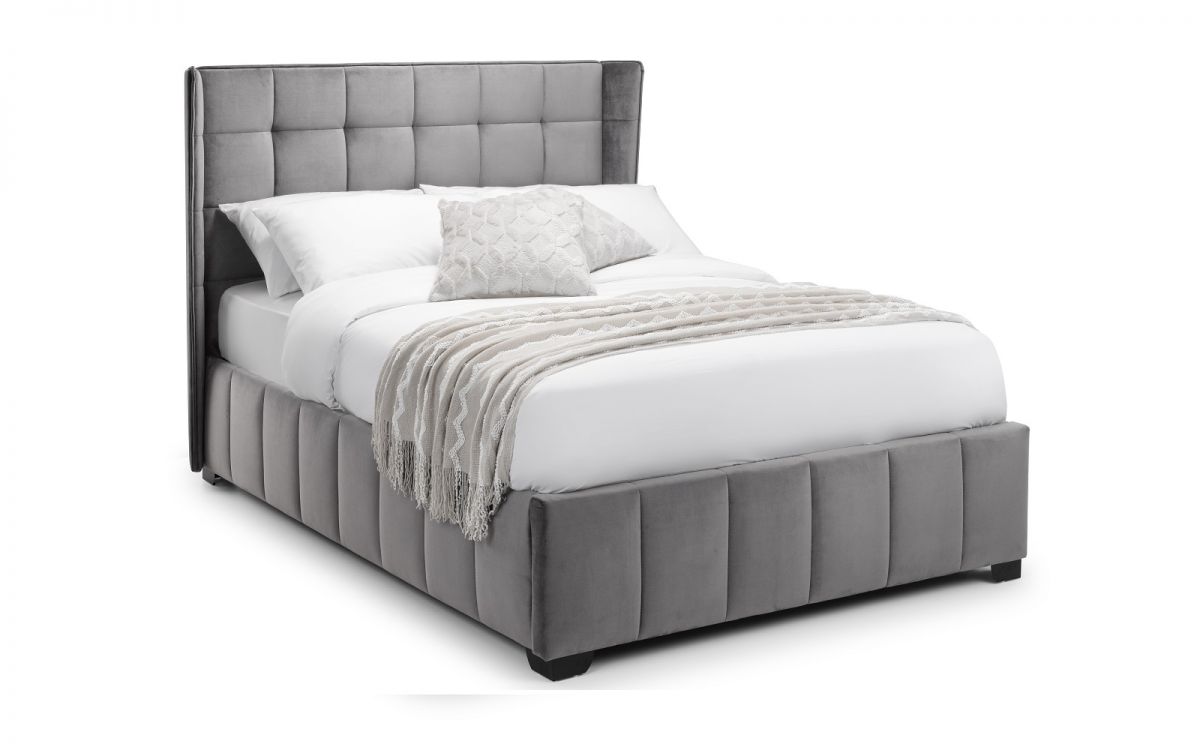 Gatsby Bed - Light Grey | Julian Bowen Limited