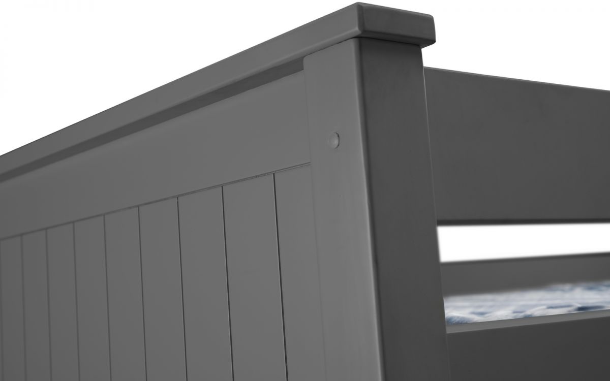 Maine Bunk Bed - Anthracite | Julian Bowen Limited