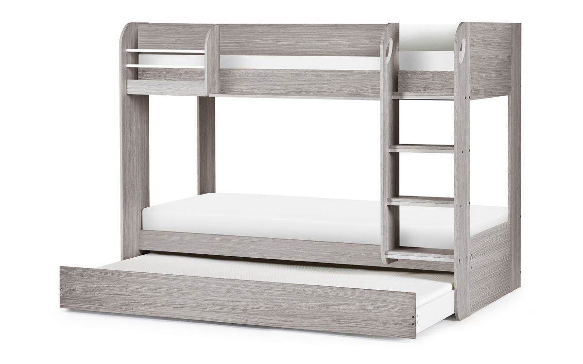 Mars Bunk & Underbed - Grey Oak | Julian Bowen Limited