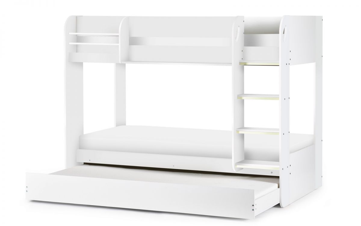 Mars Bunk & Underbed - All White | Julian Bowen Limited