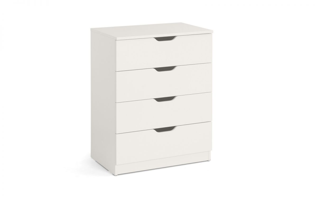 Pluto 4 Drawer Chest Stone White Julian Bowen Limited