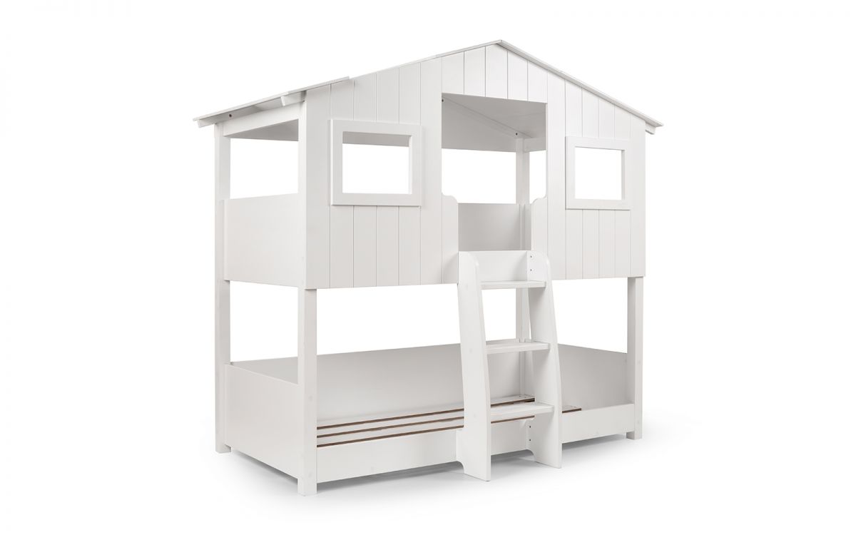 Willow Treehouse Bunk - White | Julian Bowen Limited