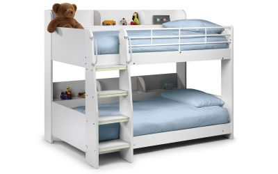 Domino Bunk Bed All White Julian, Bunk Bed Instructions